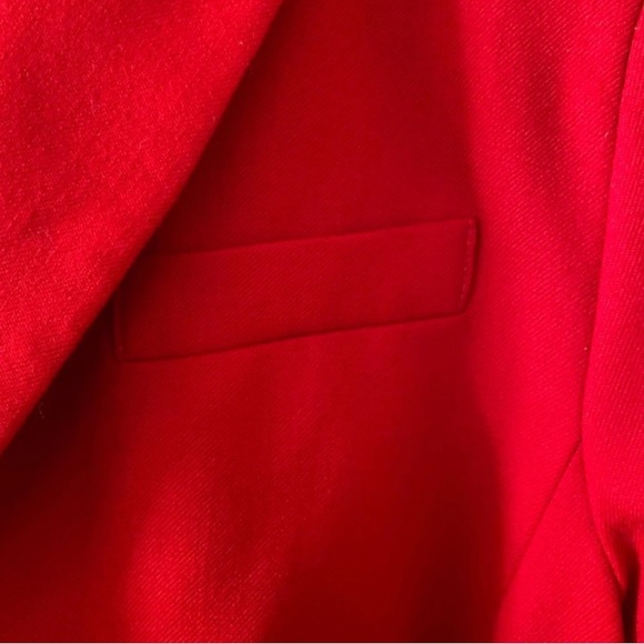 Vintage Pendleton Red Wool Double Button Blazer - Picture 7 of 15